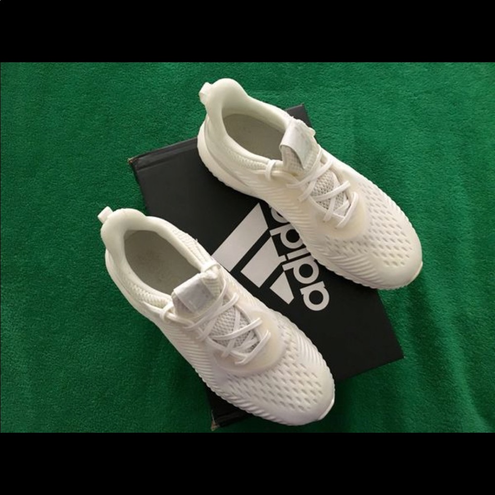 NEW Adidas Alphabounce Undye White womens 7.5 or 8